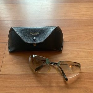 Kate spade sunglasses and case